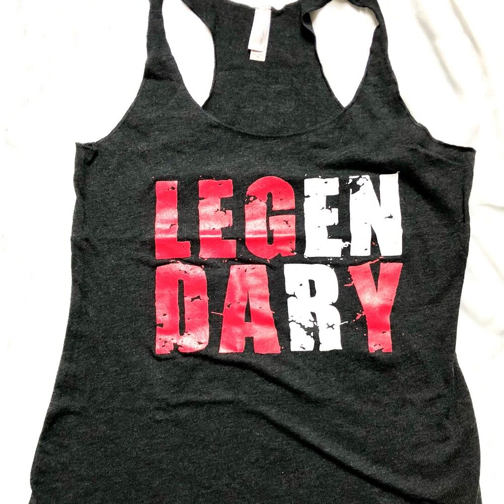 LEG DAY or LEGENDARY Flowy Tank
